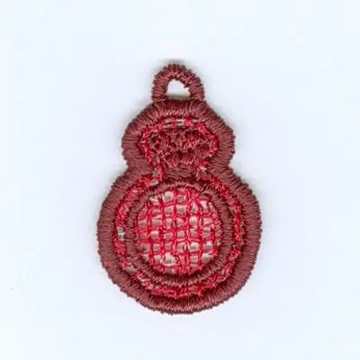 Flash Sale Ring Lace Charm Embroidery Design