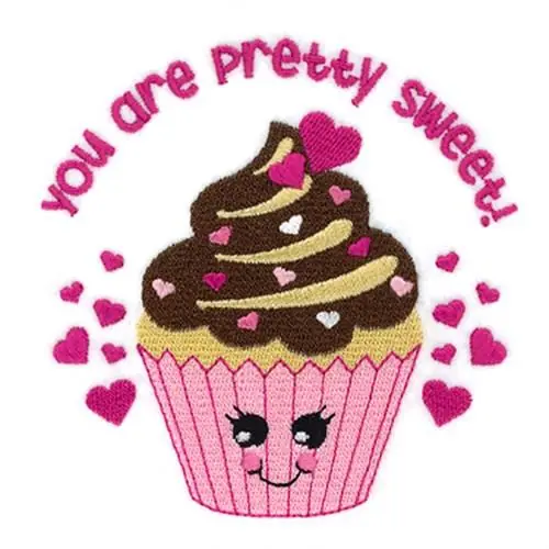 Pretty Sweet Embroidery Design Last Chance