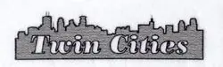 Affordable Twin Cities Skyline Embroidery Design