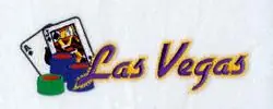 Cheap Las Vegas with Blackjack - Large Embroidery Design