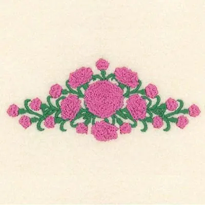 One Day Deal Carnation Arrangement Small Embroidery Design