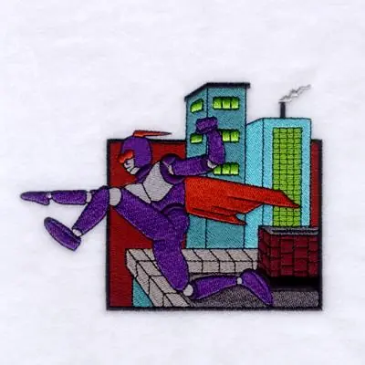 Rooftop Runner Embroidery Design Markdown