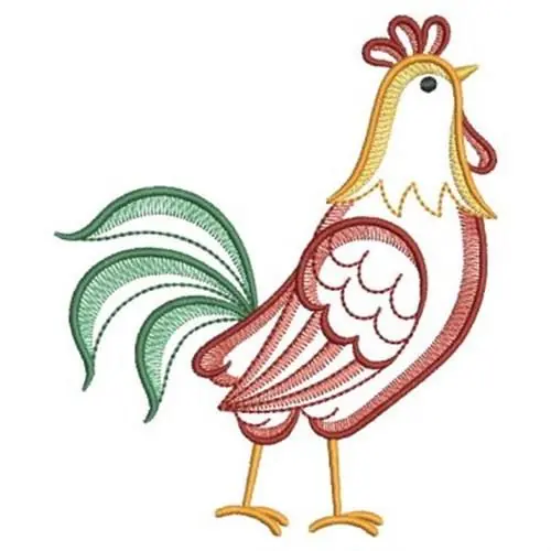 Chicken Embroidery Design Get Yours